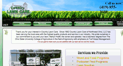 Desktop Screenshot of countrylawncarenwo.com